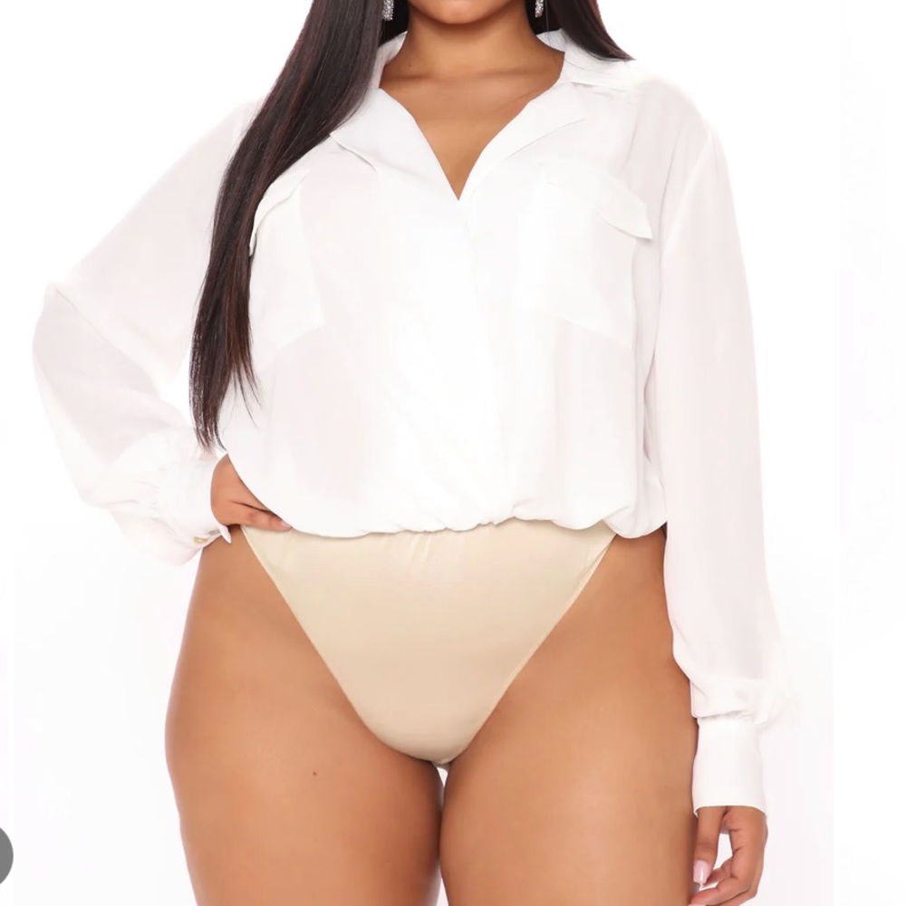 Business brunch sheet body suit EUC